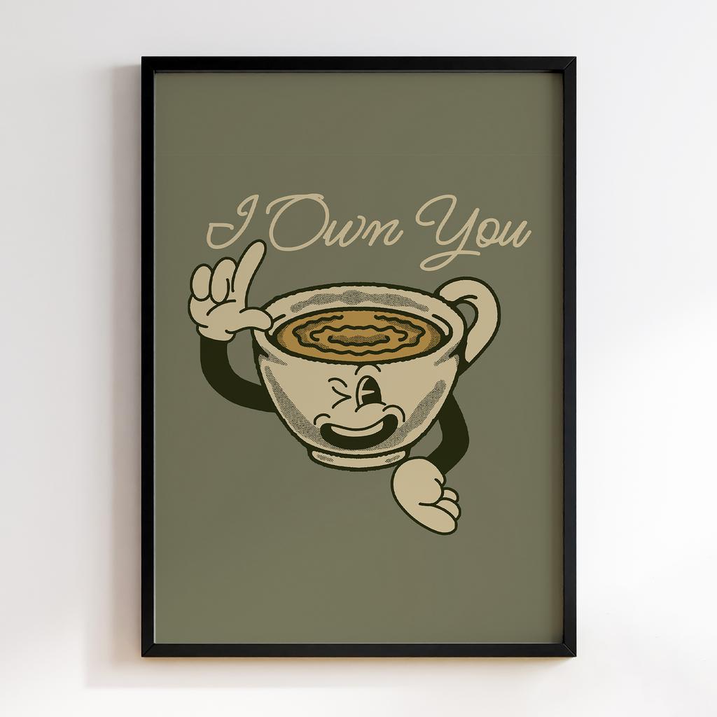 Постер Кава (Coffee) CA295