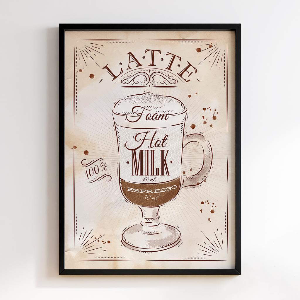 Постер Кава (Coffee) CA303