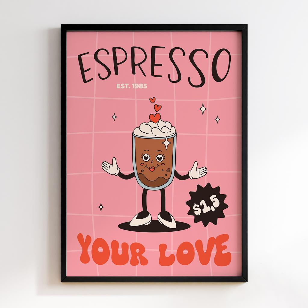 Постер Кава (Coffee) CA325