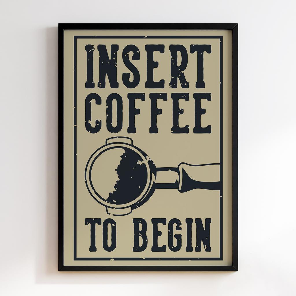 Постер Кава (Coffee) CA333