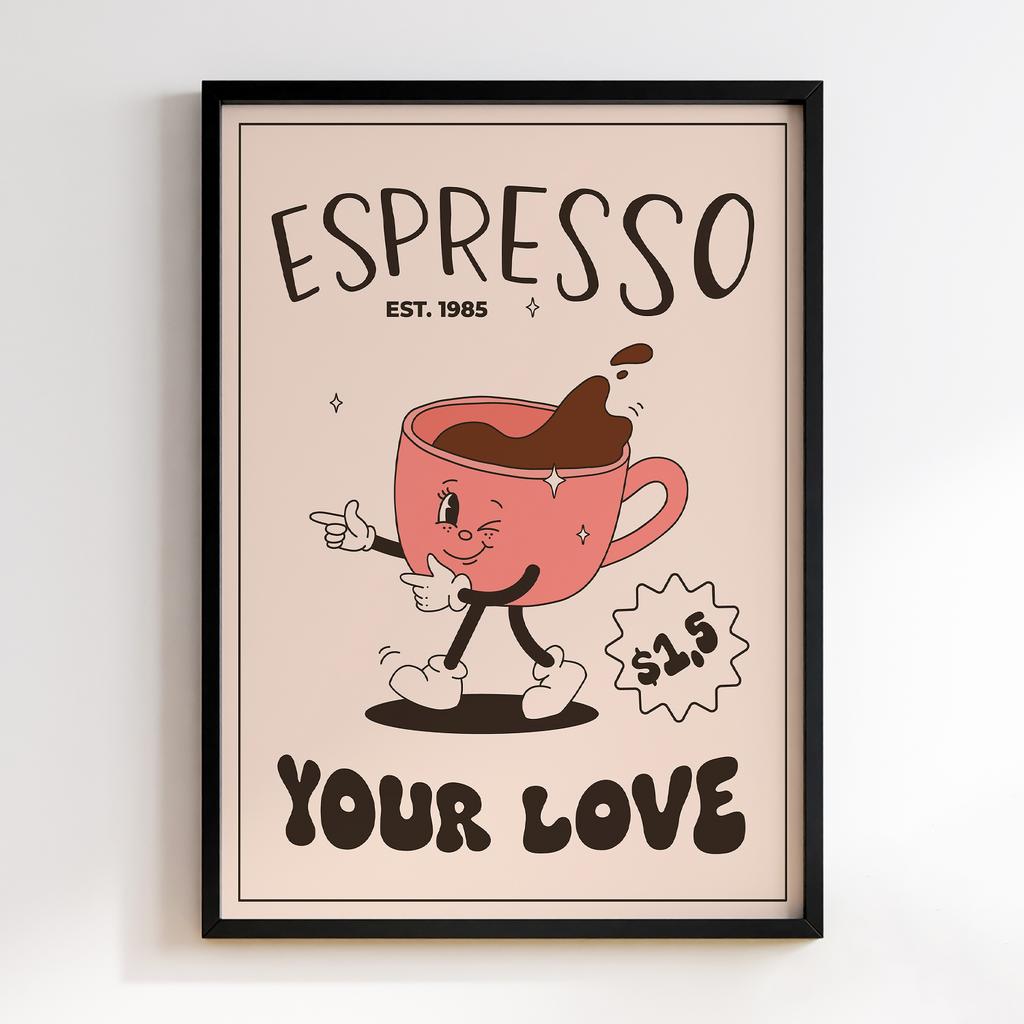 Постер Кава (Coffee) CA336