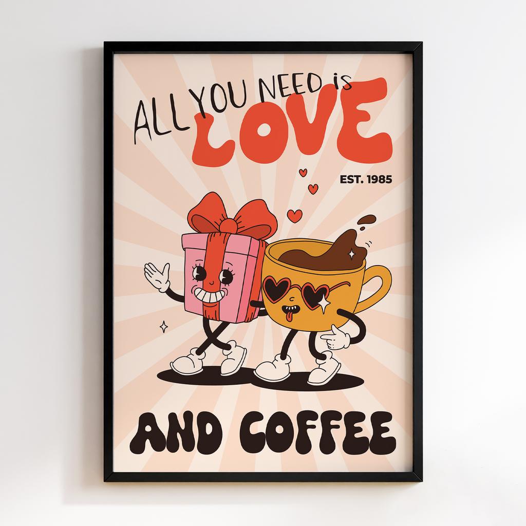 Постер Кава (Coffee) CA346