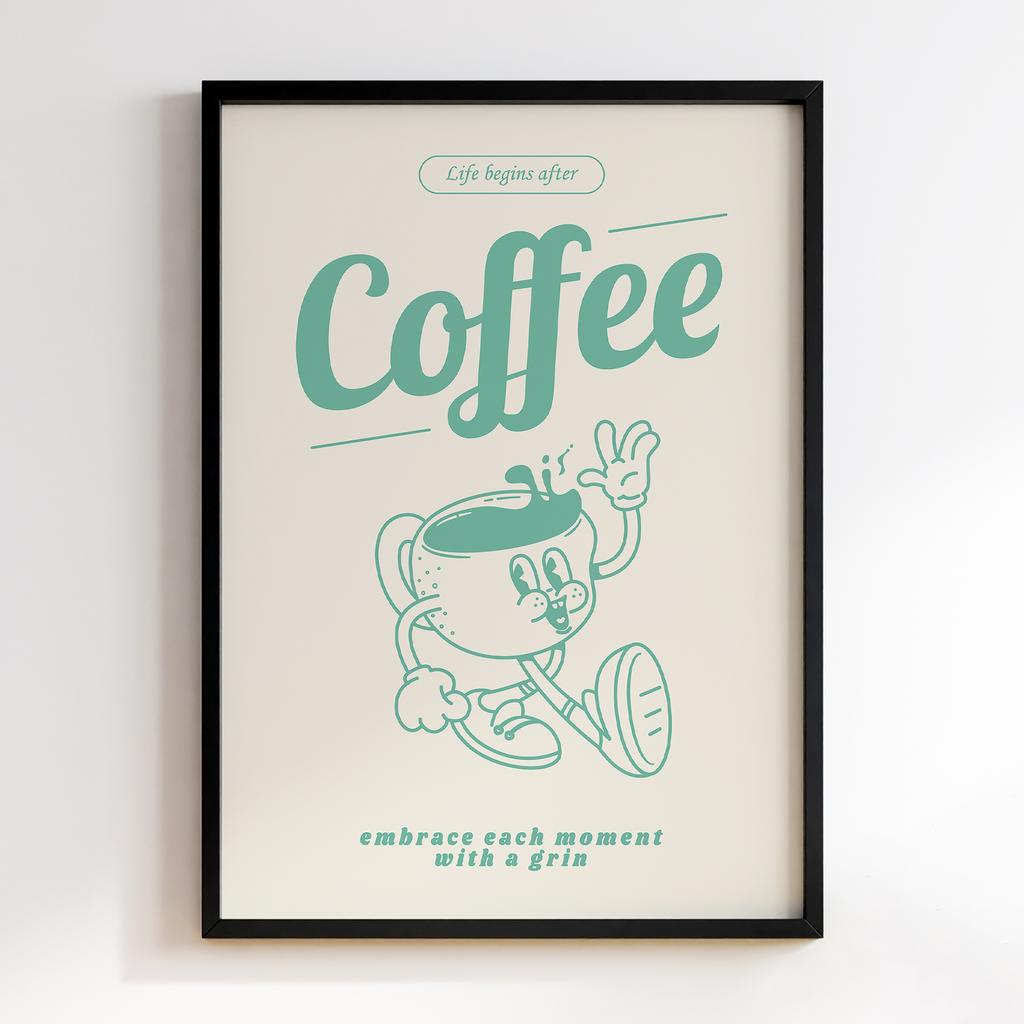 Постер Кава (Coffee) CA351