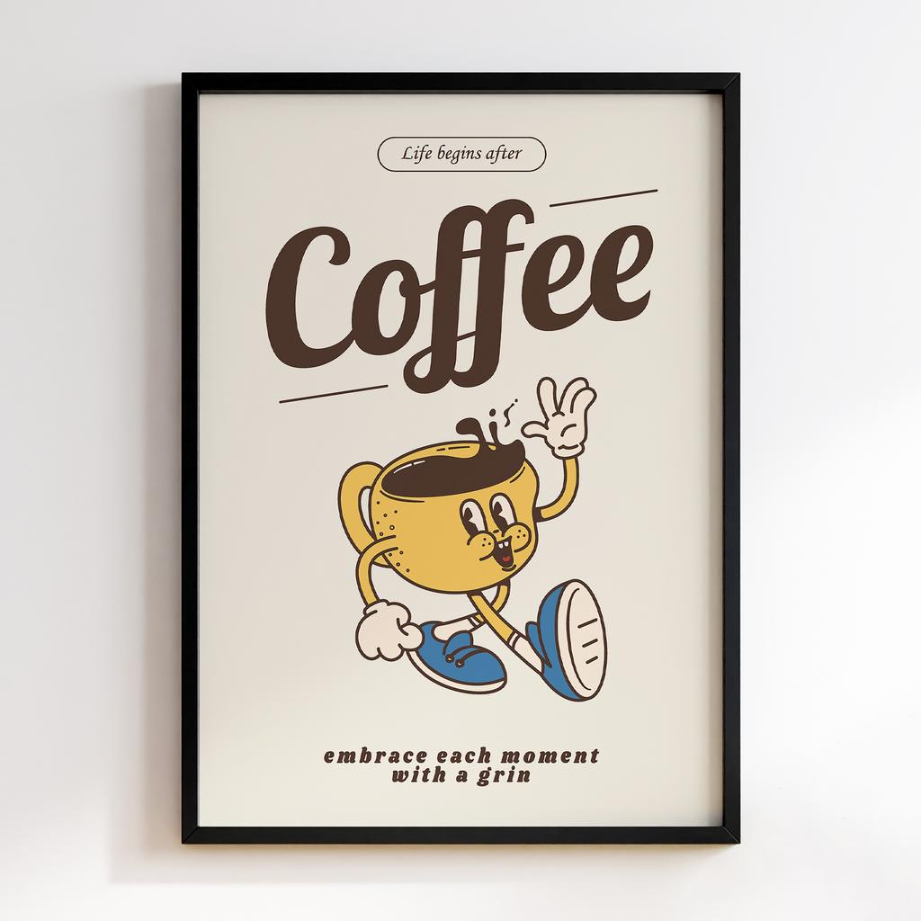 Постер Кава (Coffee) CA347