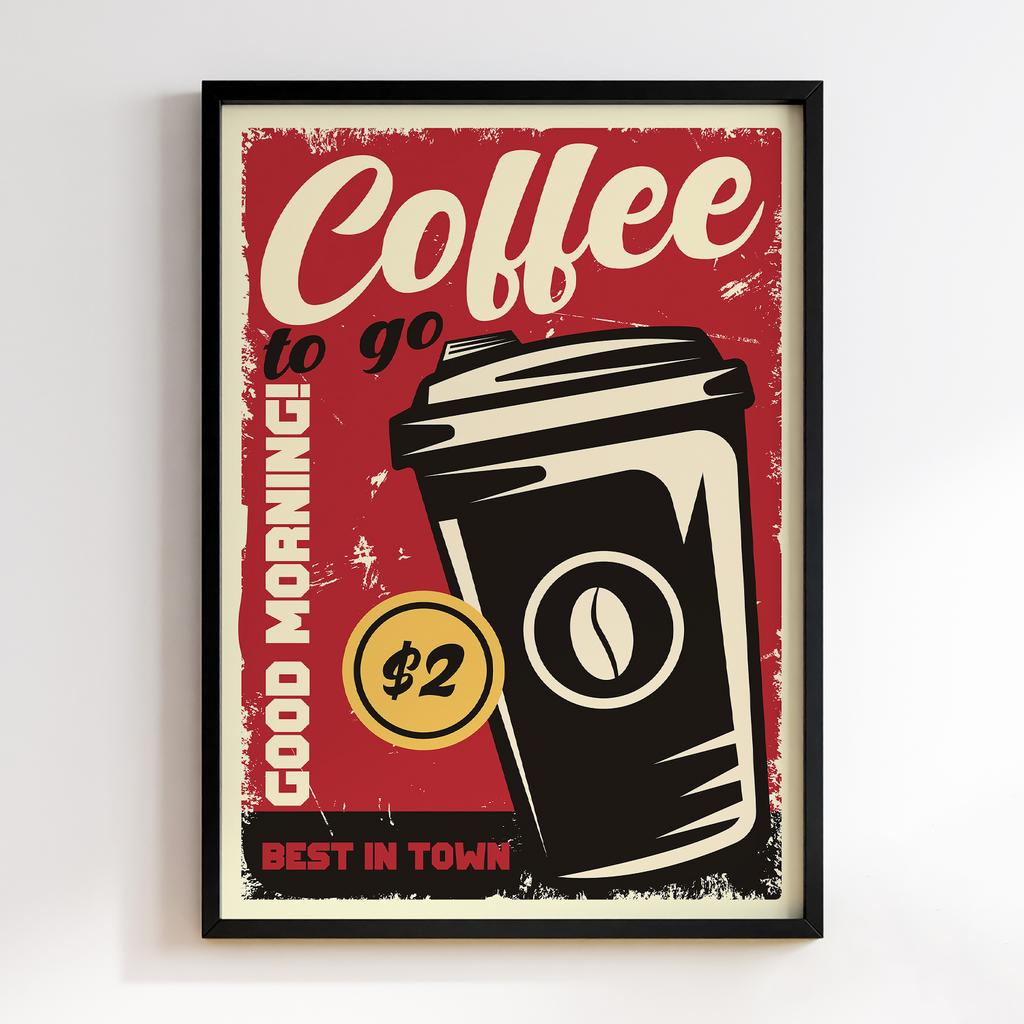 Постер Кава (Coffee) CA373