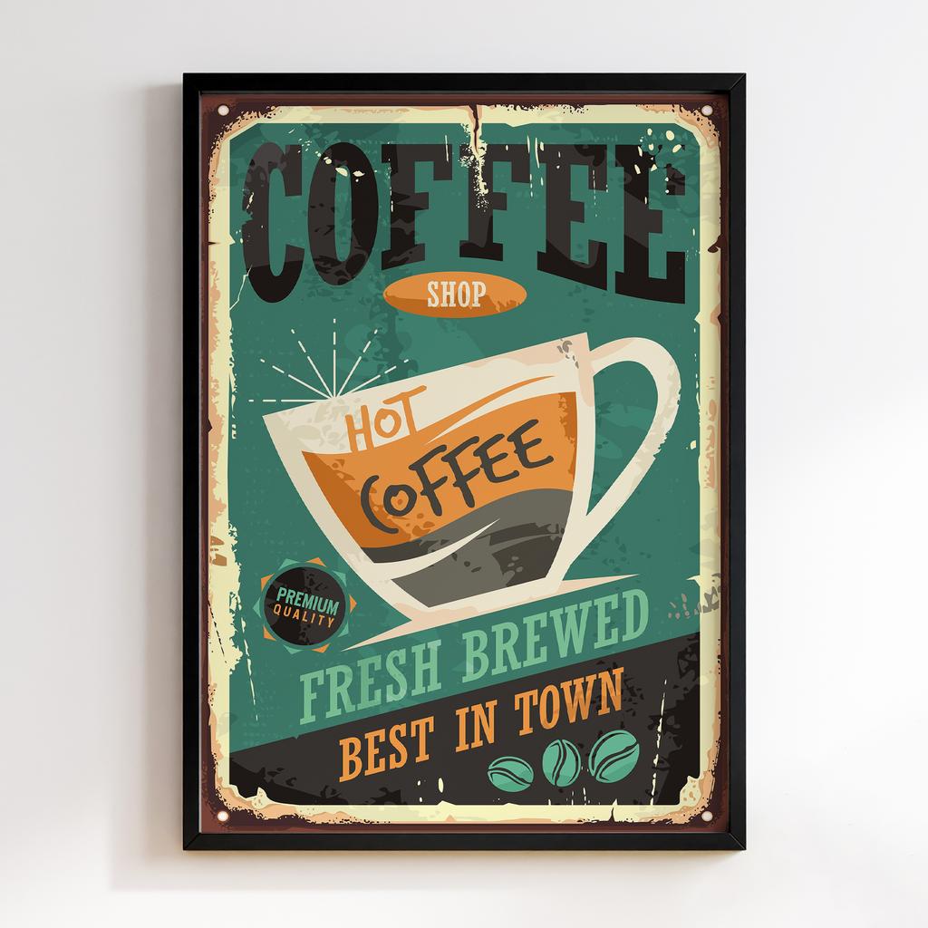 Постер Кава (Coffee) CA374