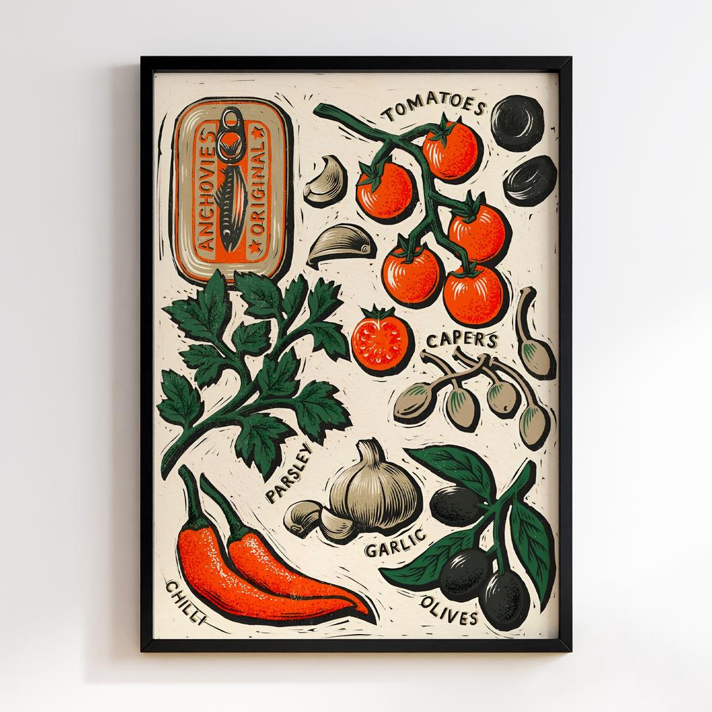 Постер на кухню Kitchen Modern Art KT198