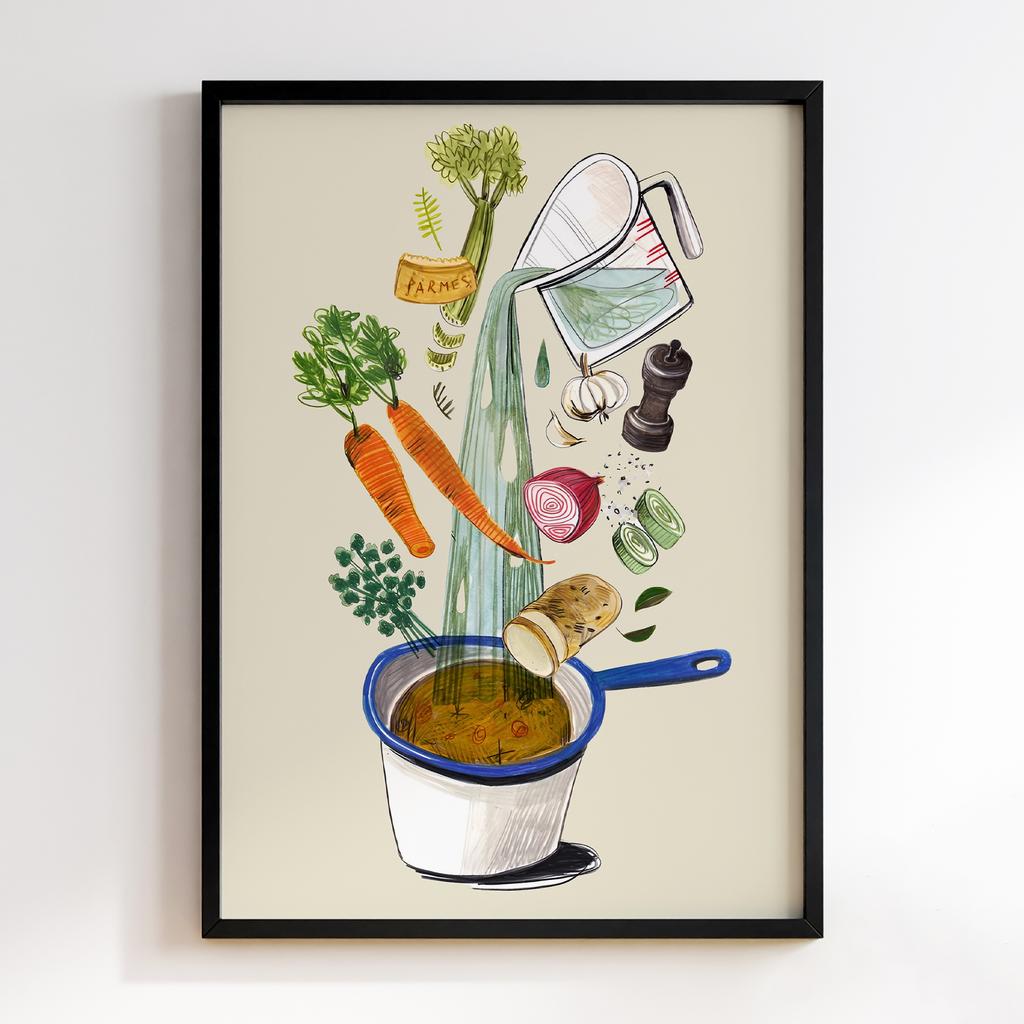 Постер на кухню Kitchen Modern Art KT213