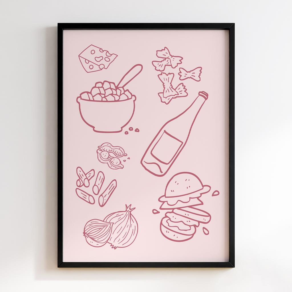 Постер на кухню Kitchen Modern Art KT240