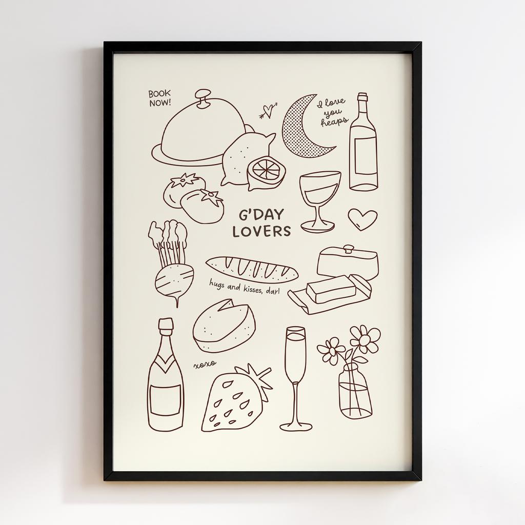 Постер на кухню Kitchen Modern Art KT263