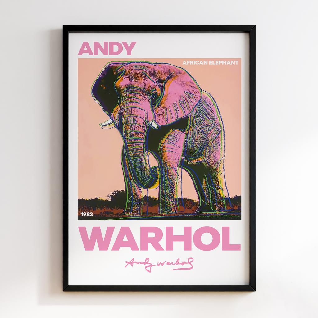 Постер поп-арт Andy Warhol AWL001