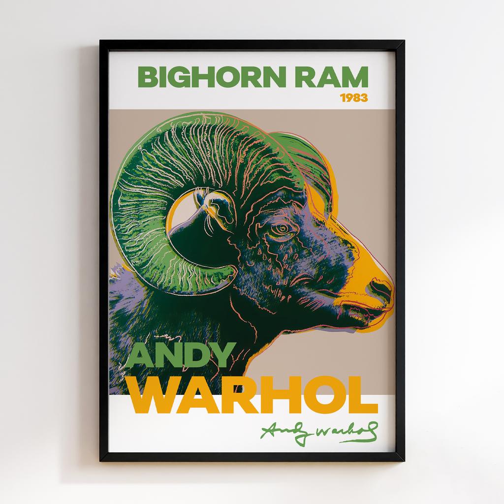 Постер поп-арт Andy Warhol AWL009