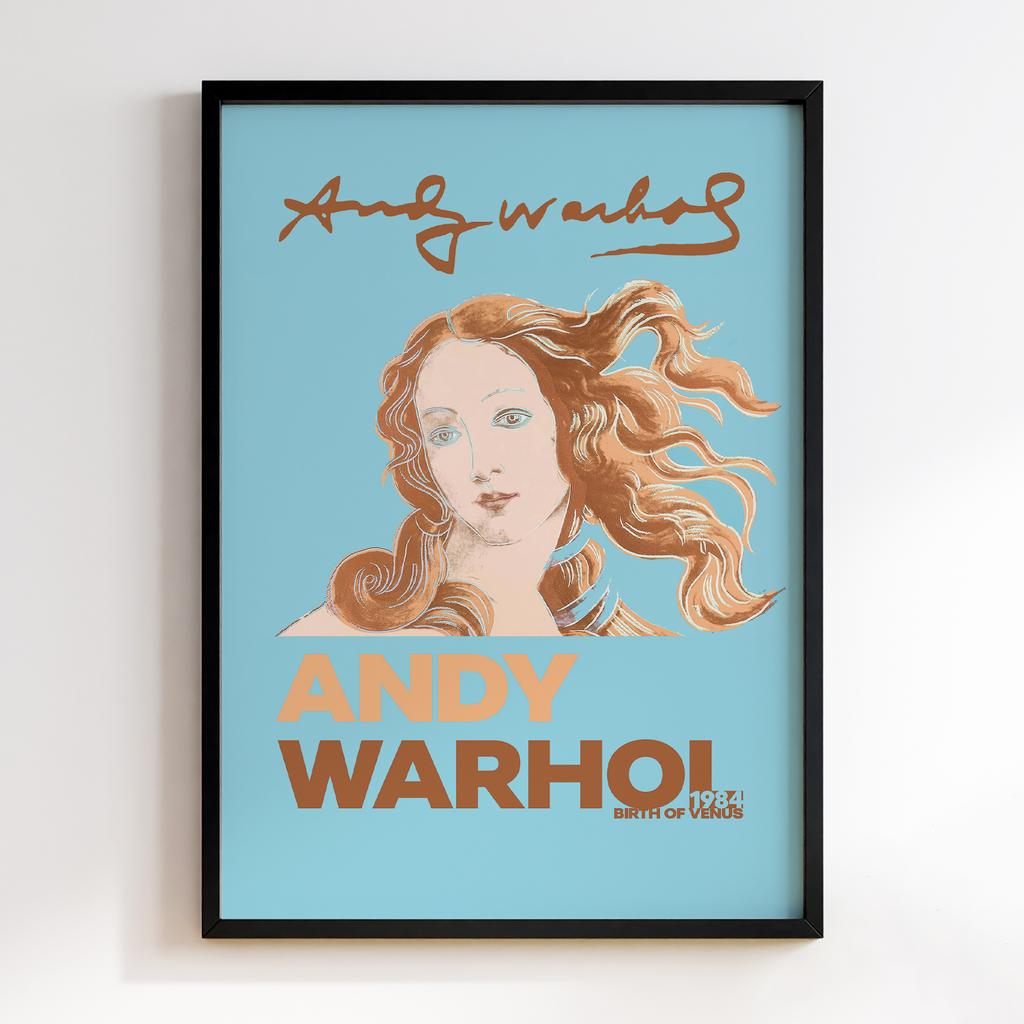 Постер поп-арт Andy Warhol AWL010