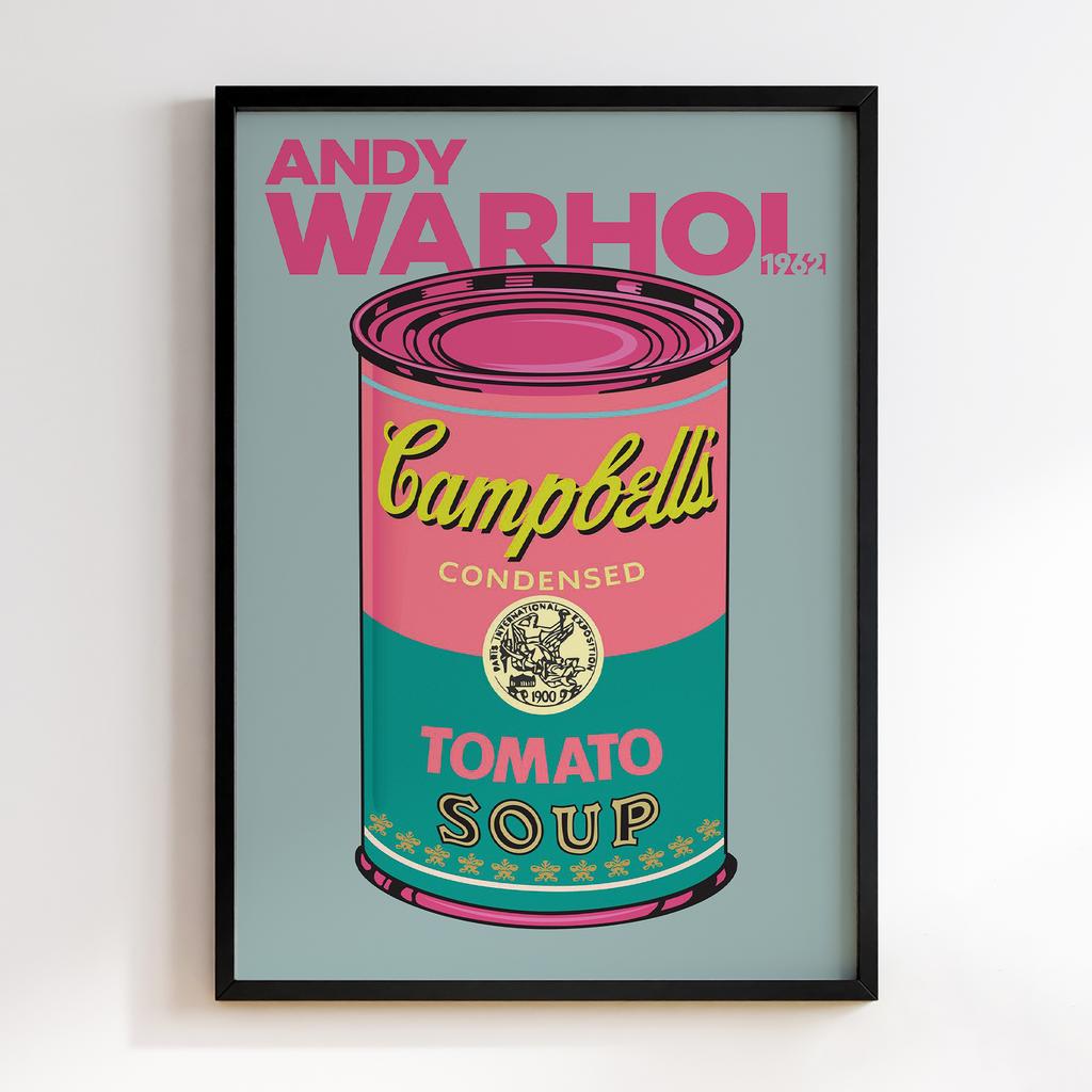 Постер поп-арт Andy Warhol AWL014