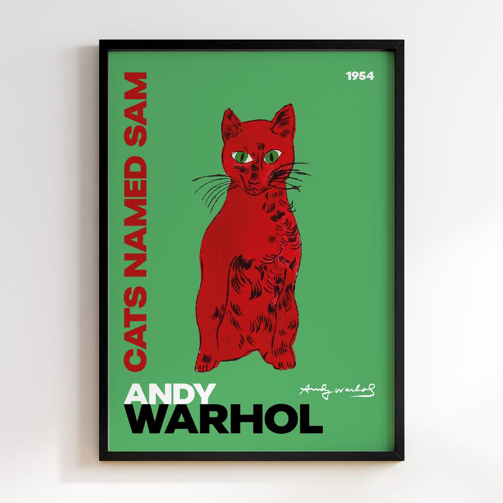 Постер поп-арт Andy Warhol AWL021