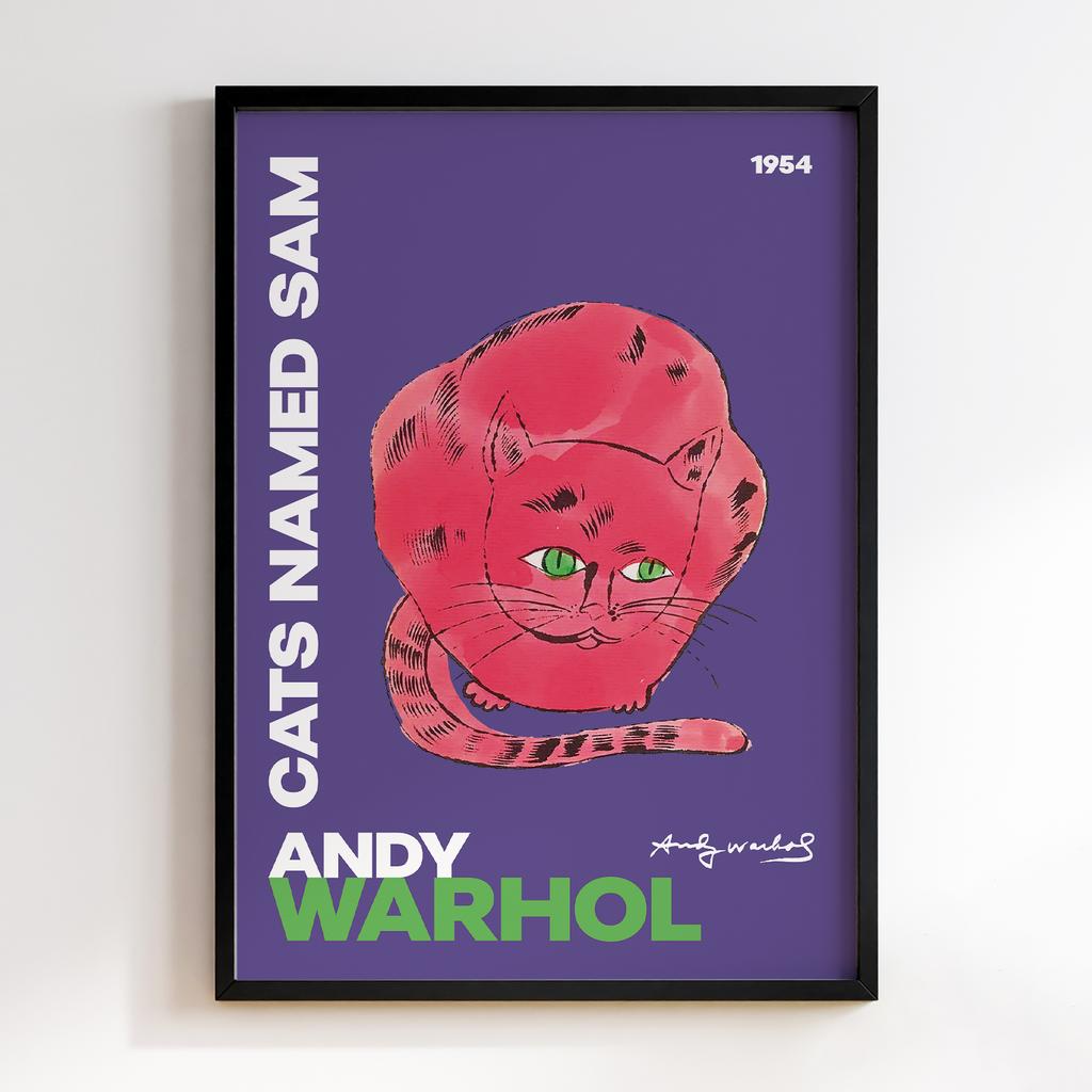 Постер поп-арт Andy Warhol AWL024