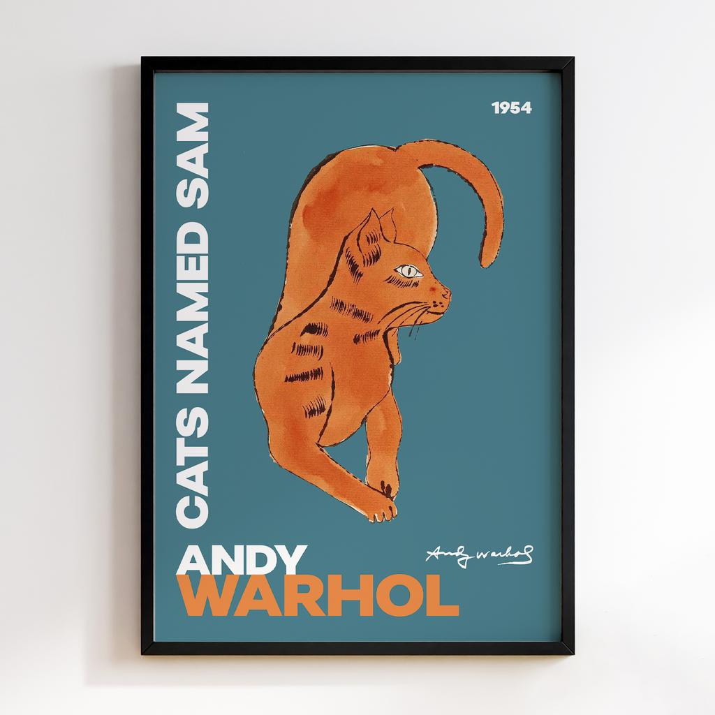 Постер поп-арт Andy Warhol AWL025
