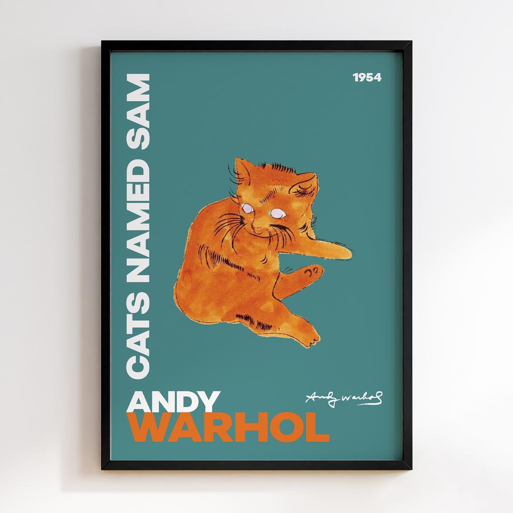 Постер поп-арт Andy Warhol AWL026