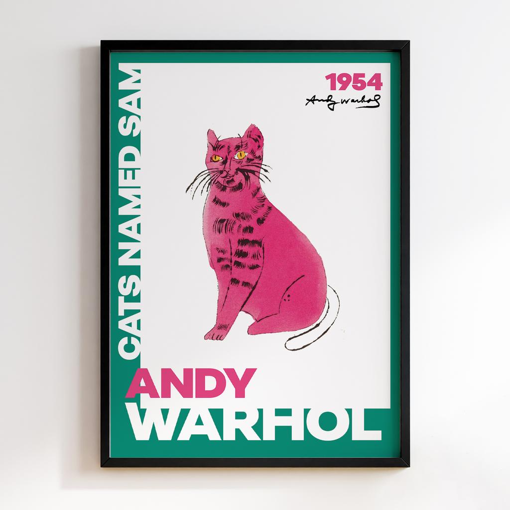 Постер поп-арт Andy Warhol AWL027