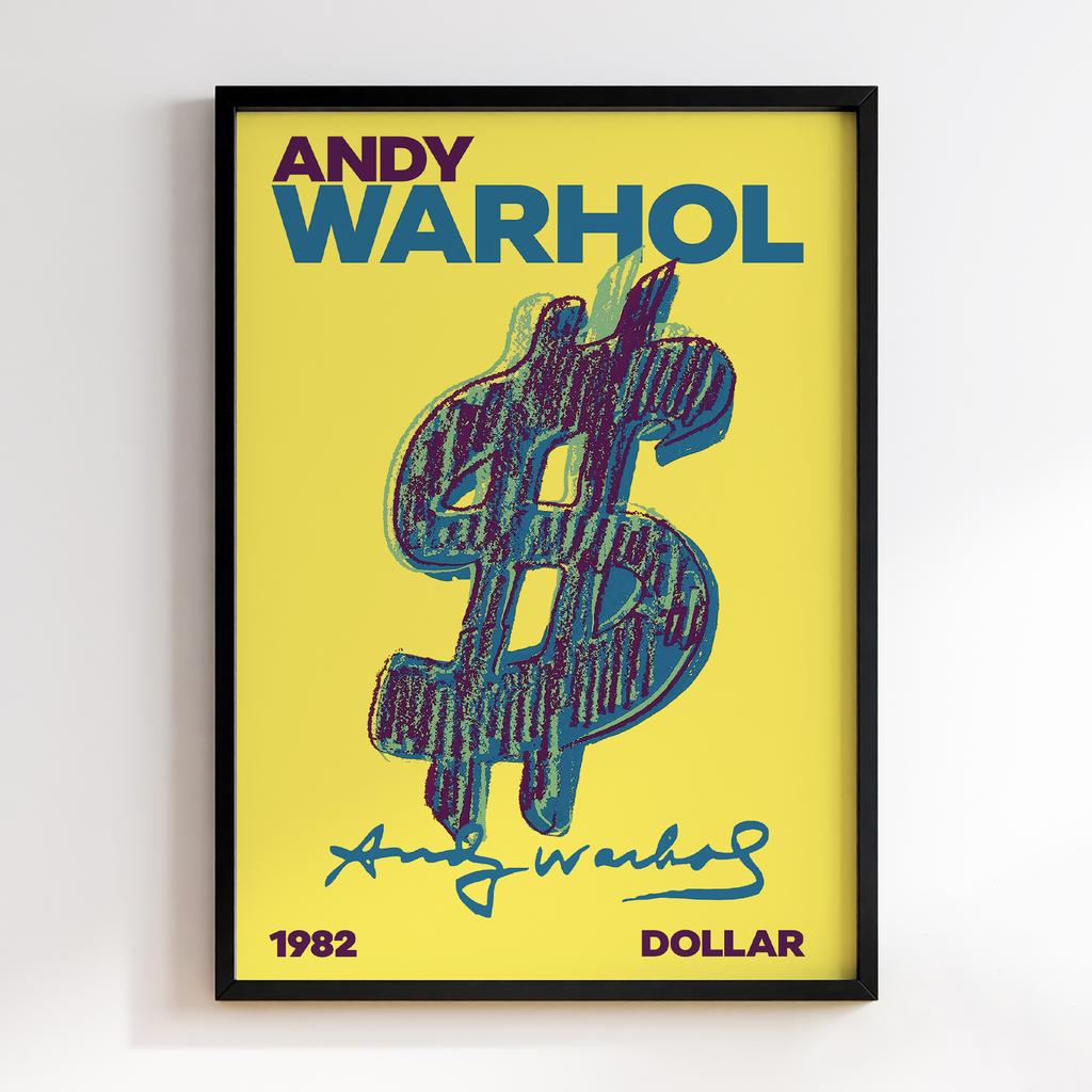 Постер поп-арт Andy Warhol AWL039