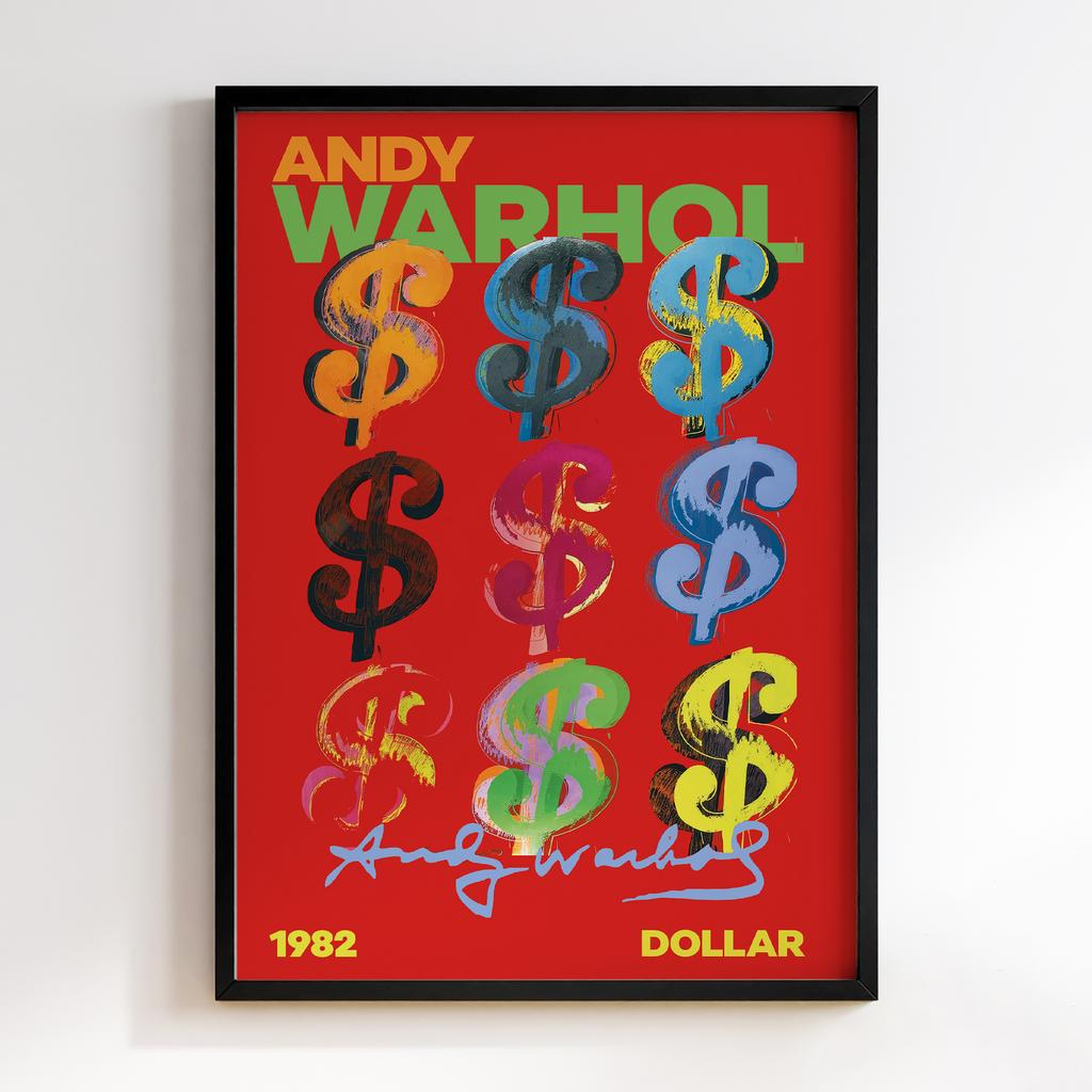 Постер поп-арт Andy Warhol AWL040