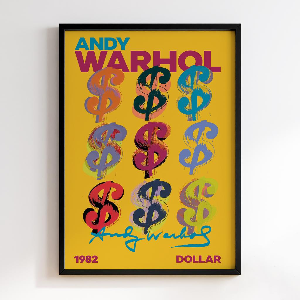 Постер поп-арт Andy Warhol AWL041