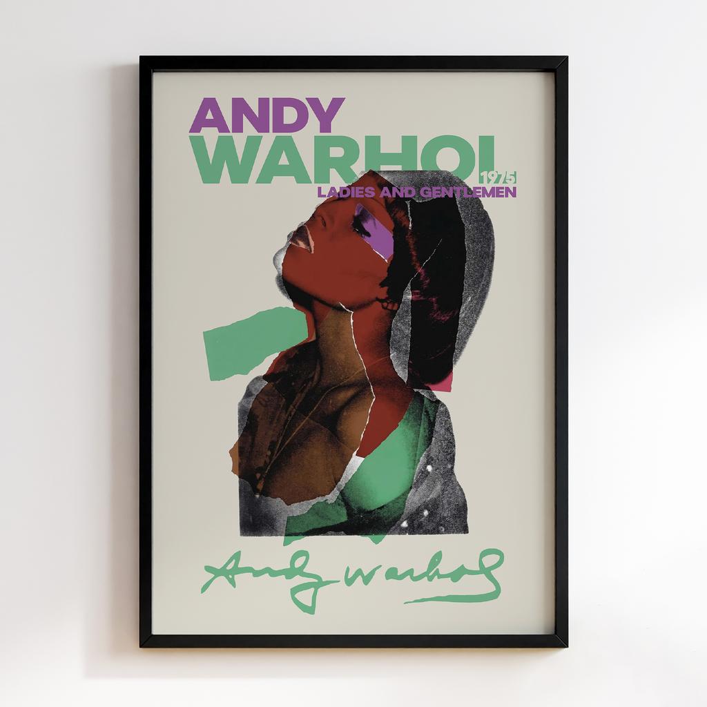 Постер поп-арт Andy Warhol AWL095