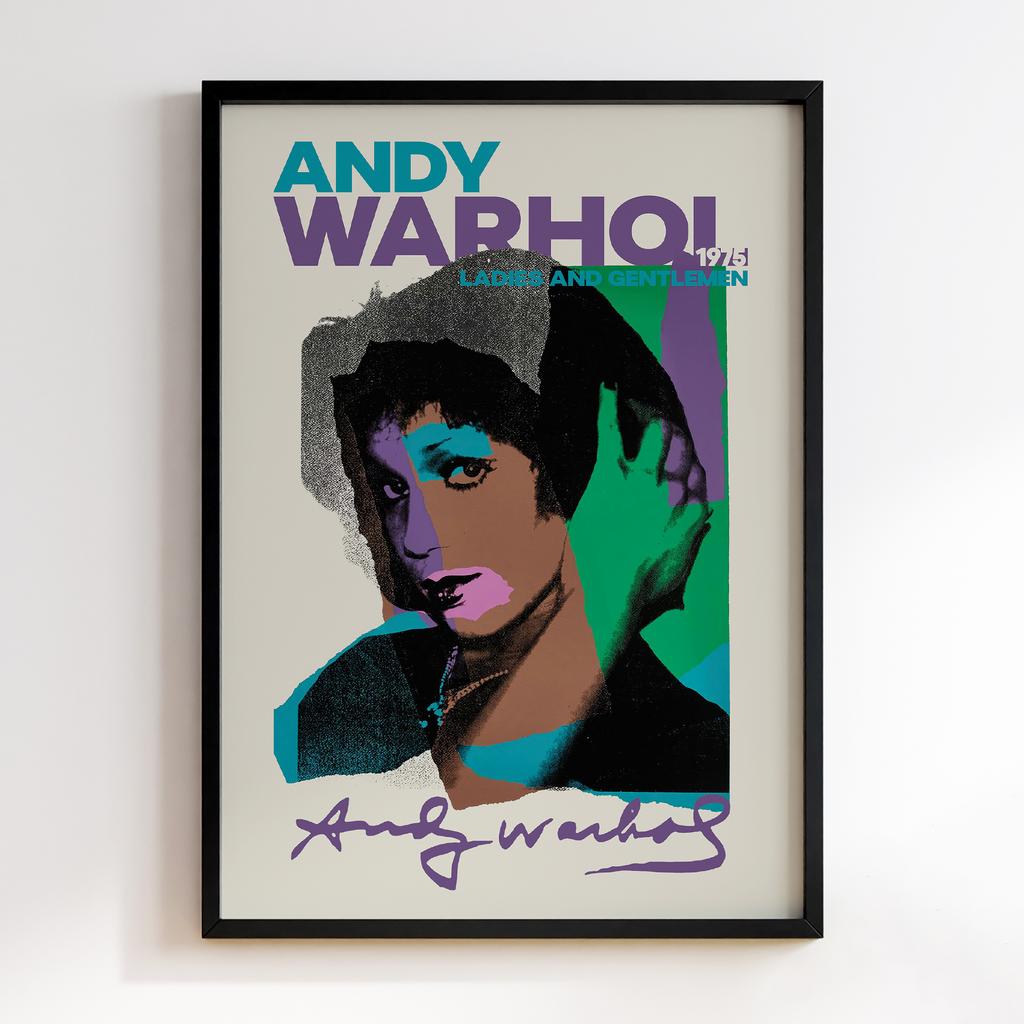 Постер поп-арт Andy Warhol AWL096