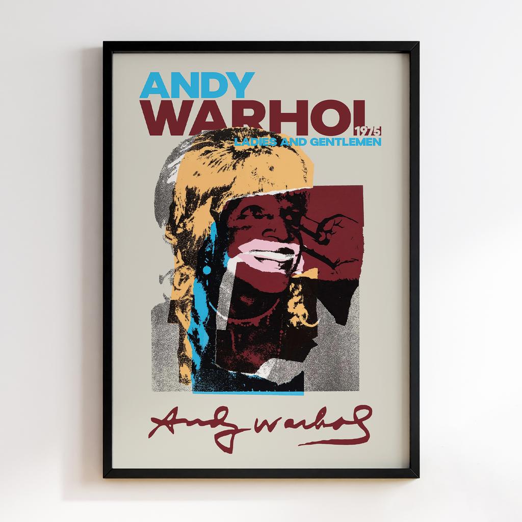Постер поп-арт Andy Warhol AWL097