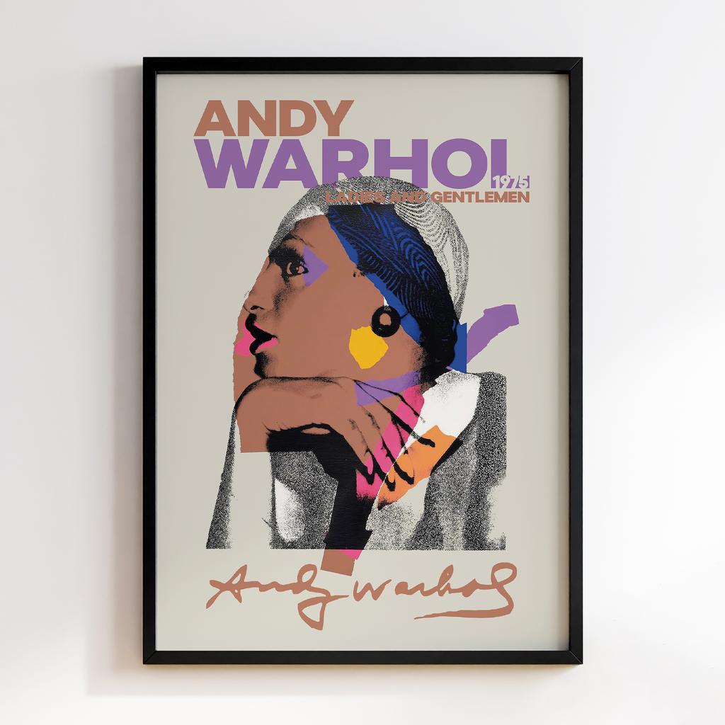 Постер поп-арт Andy Warhol AWL100