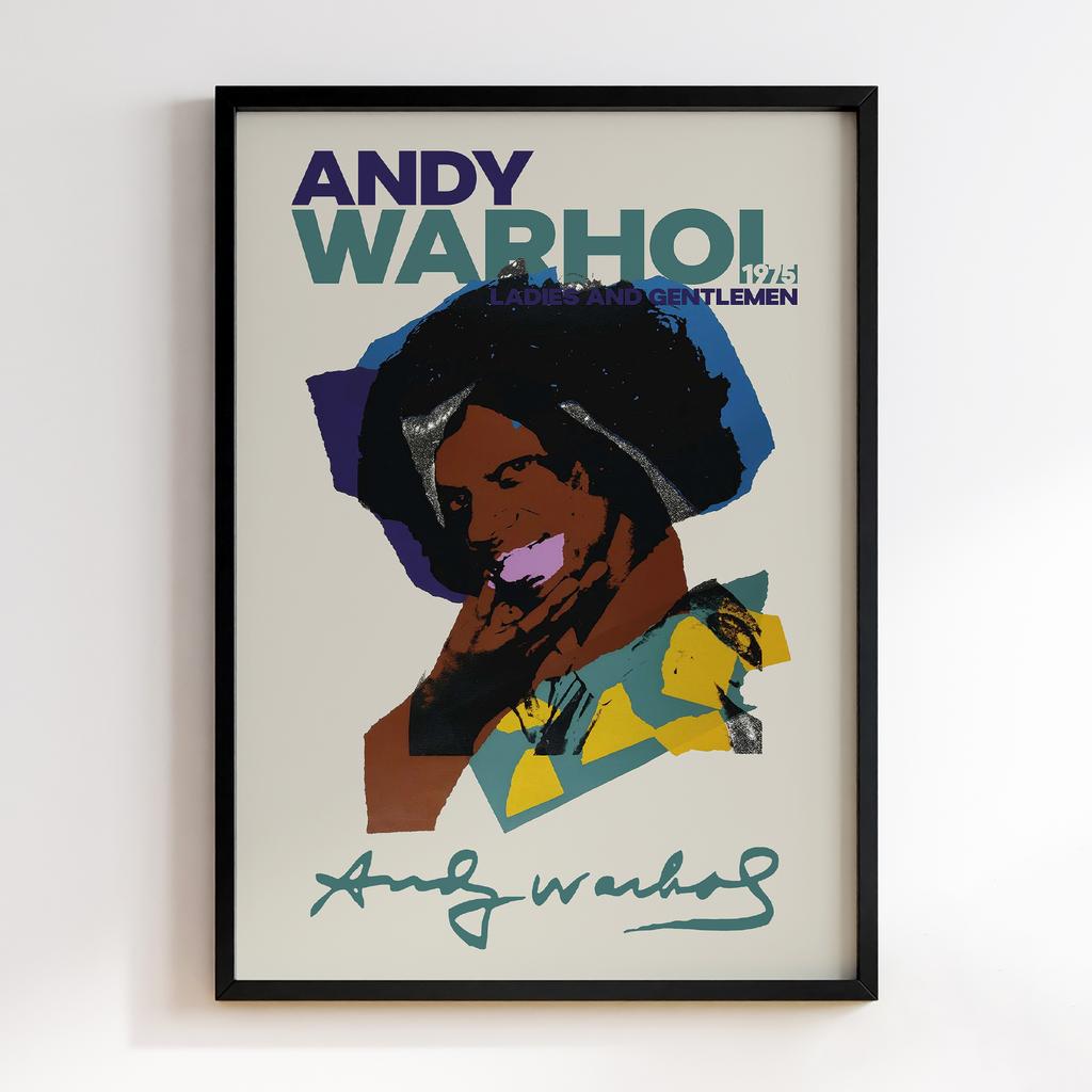 Постер поп-арт Andy Warhol AWL101