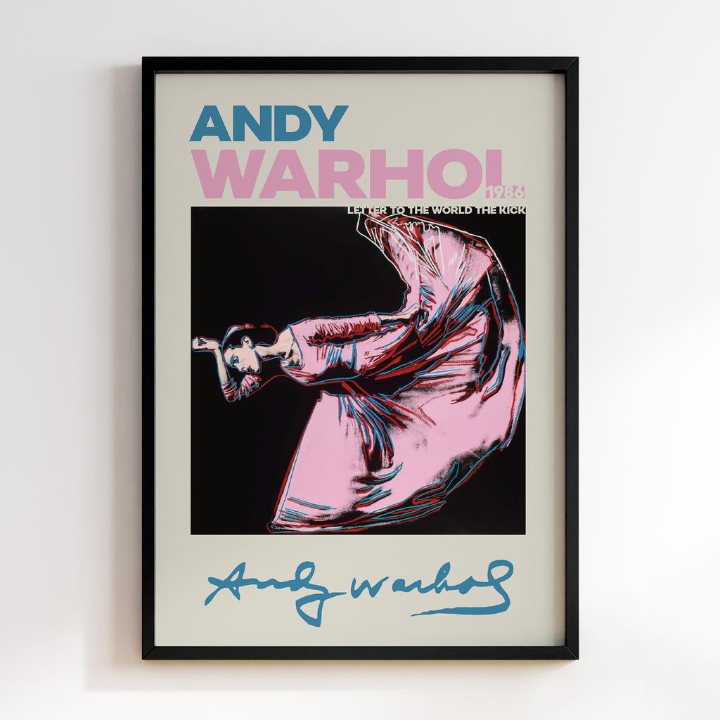 Постер поп-арт Andy Warhol AWL104