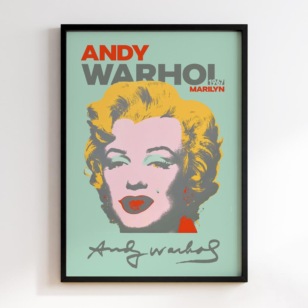 Постер поп-арт Andy Warhol AWL108
