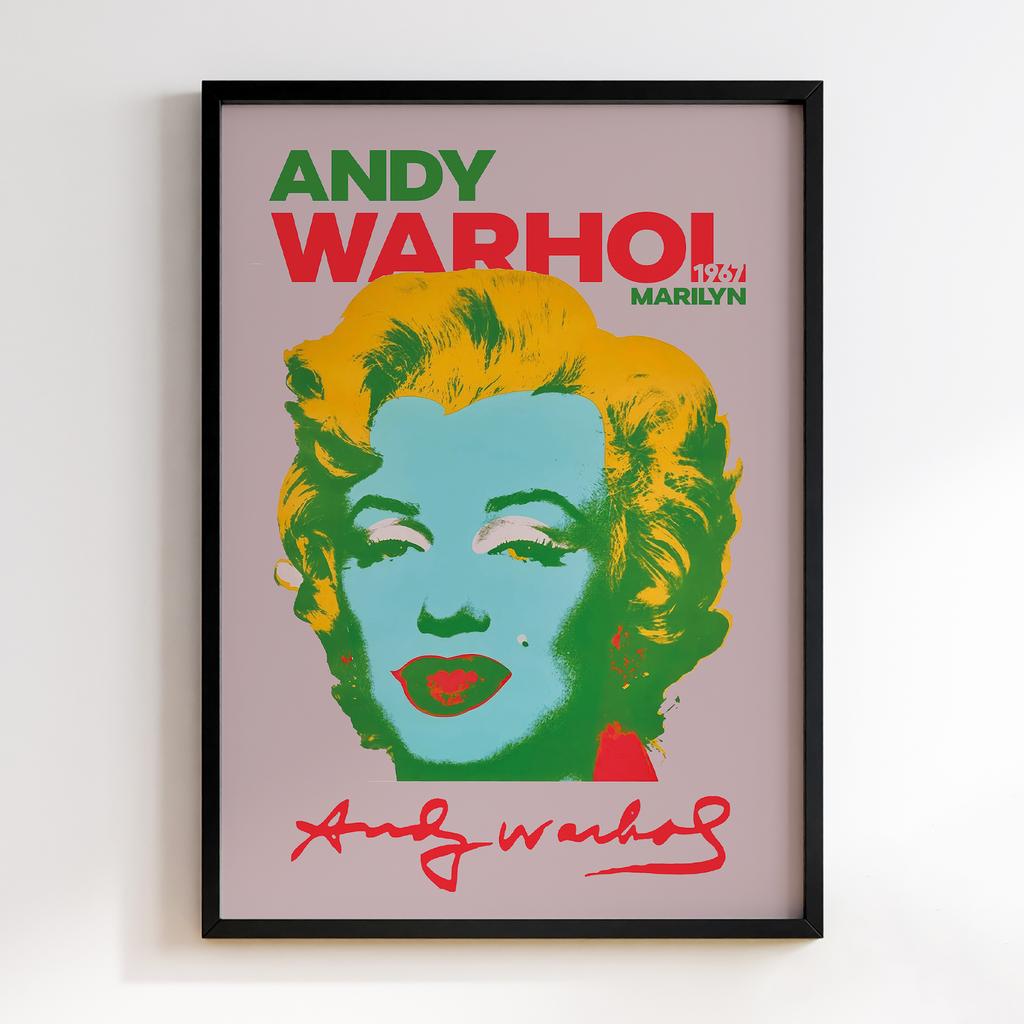 Постер поп-арт Andy Warhol AWL110