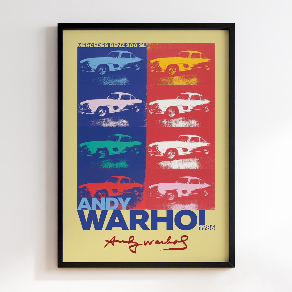 Постер поп-арт Andy Warhol AWL116