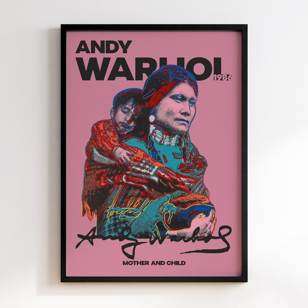 Постер поп-арт Andy Warhol AWL133