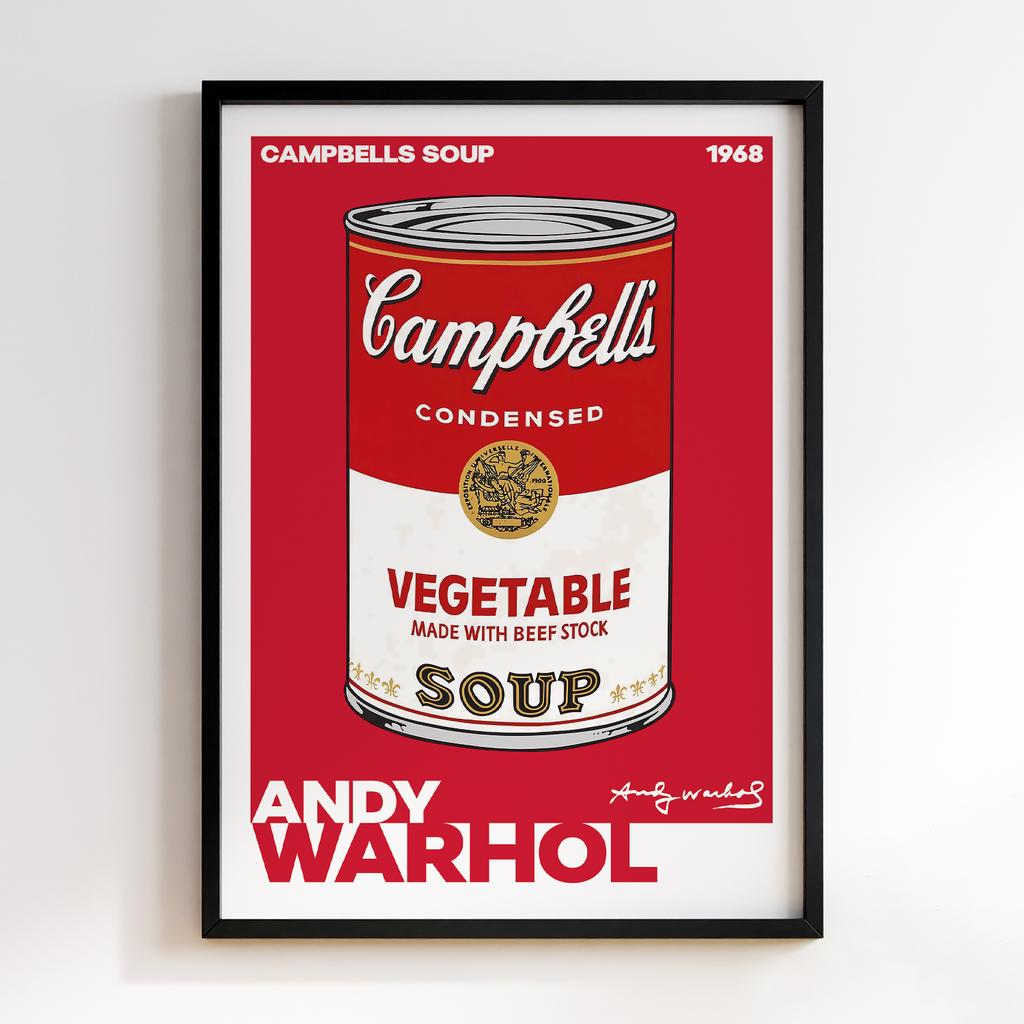 Постер поп-арт Andy Warhol AWL151
