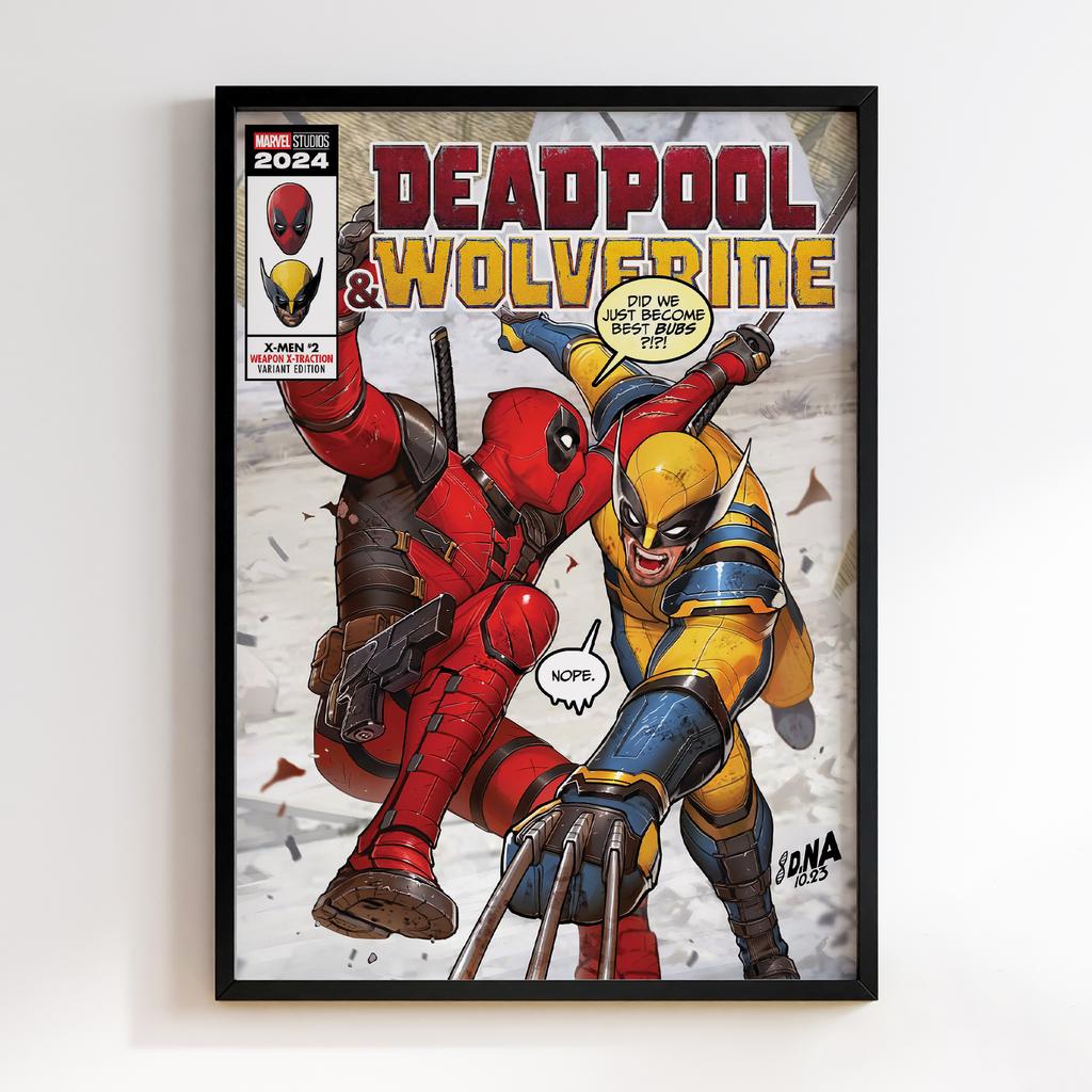 Постер Дедпул і Росомаха (Deadpool & Wolverine) DW013
