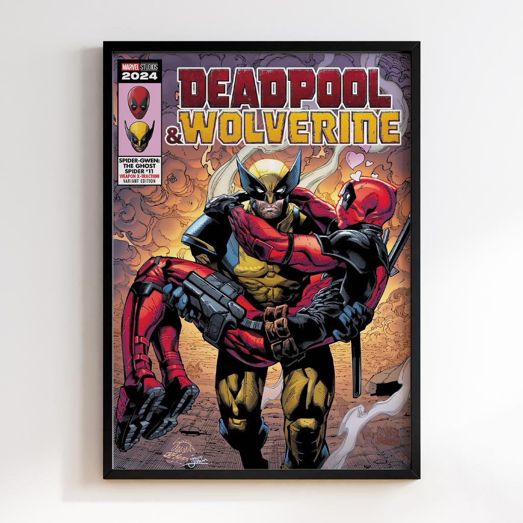 Постер Дедпул і Росомаха (Deadpool & Wolverine) DW015