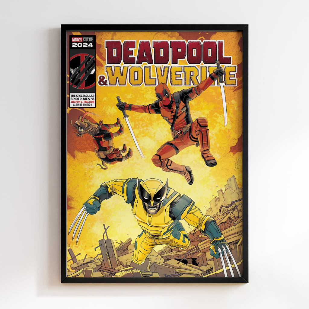 Постер Дедпул і Росомаха (Deadpool & Wolverine) DW017