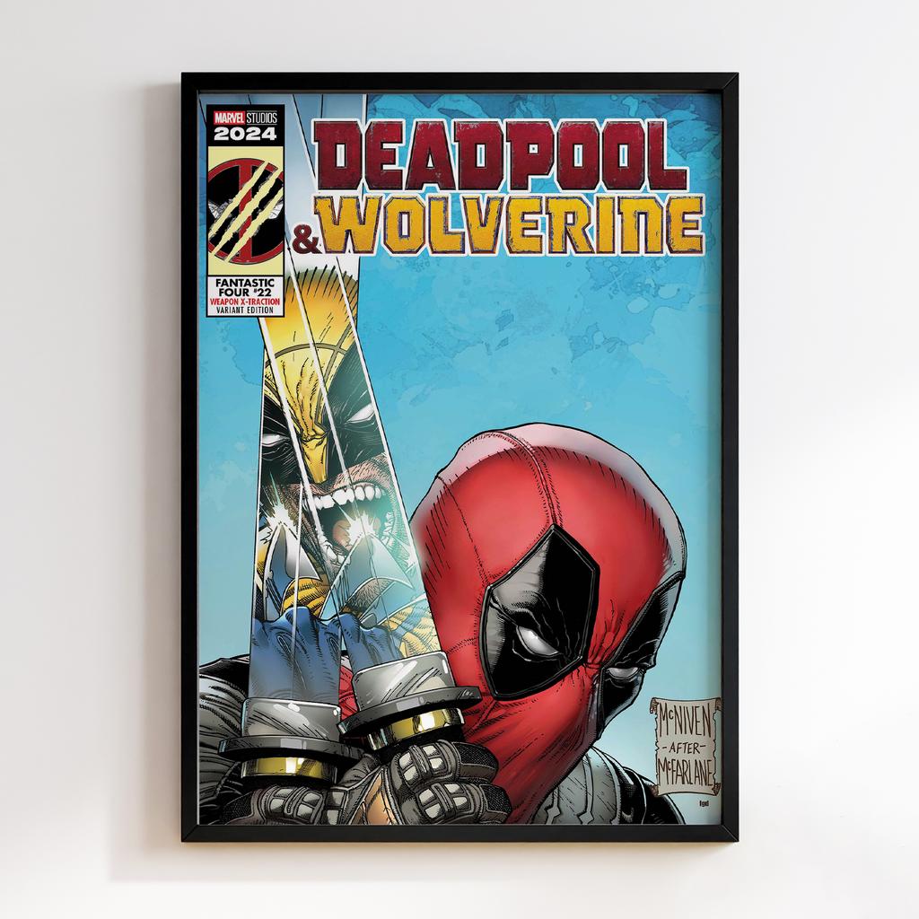 Постер Дедпул і Росомаха (Deadpool & Wolverine) DW019