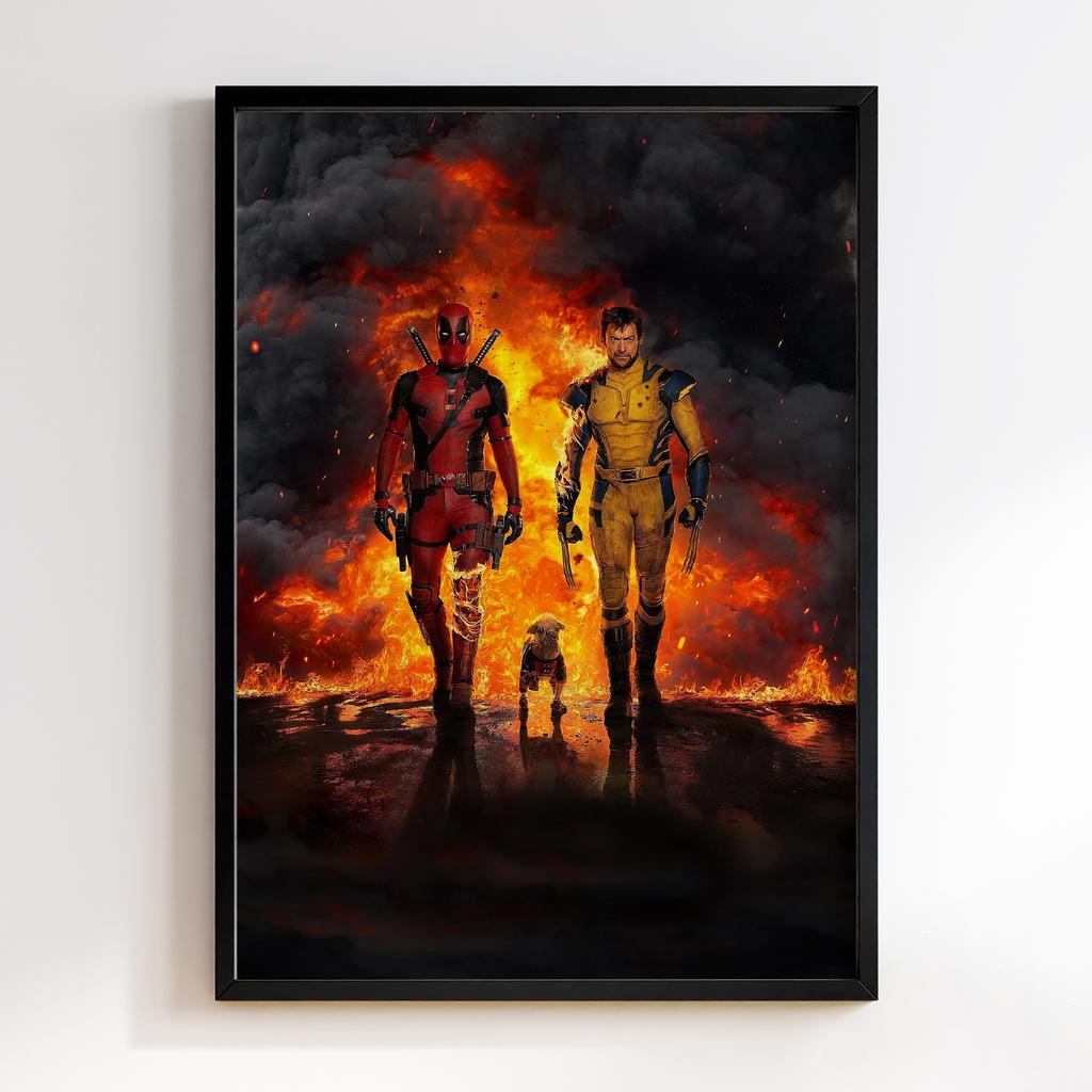 Постер Дедпул і Росомаха (Deadpool & Wolverine) DW034