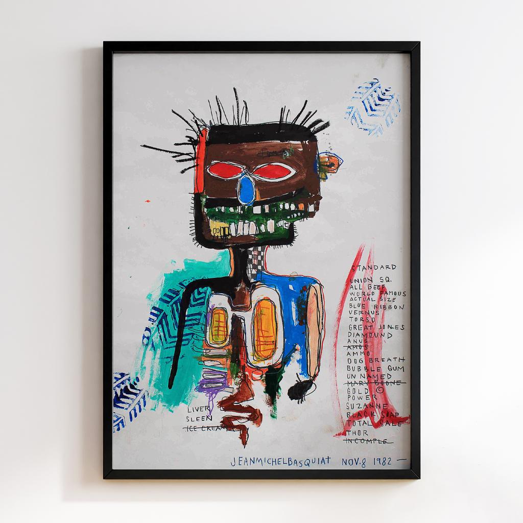 Постер Жан-Мішель Баскія (Jean-Michel Basquiat) JMB084
