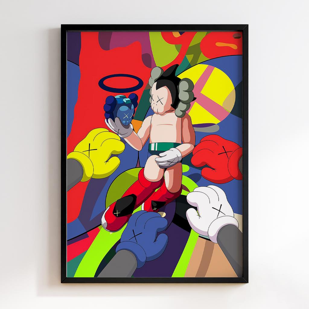 Постер Graffiti Pop-Art KAWS GPA001