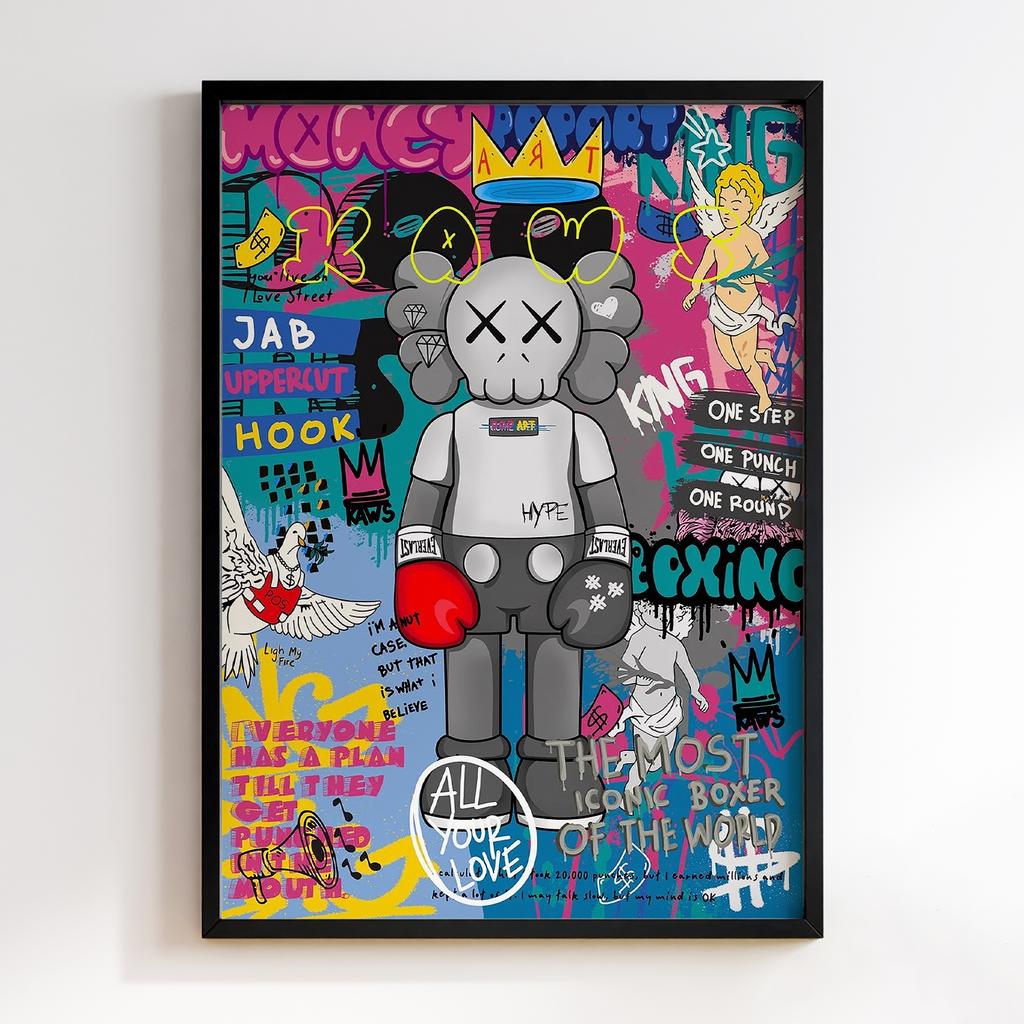 Постер Graffiti Pop-Art KAWS GPA002