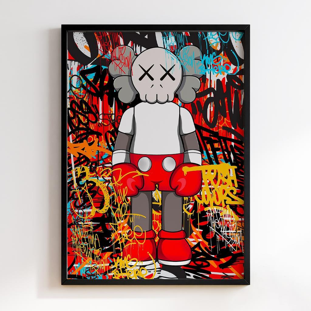 Постер Graffiti Pop-Art KAWS GPA003