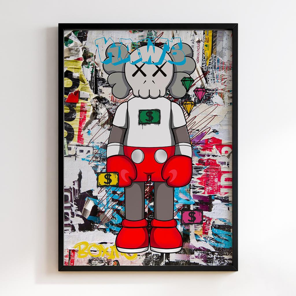 Постер Graffiti Pop-Art KAWS GPA004