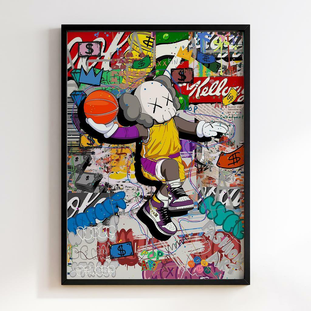 Постер Graffiti Pop-Art KAWS GPA007