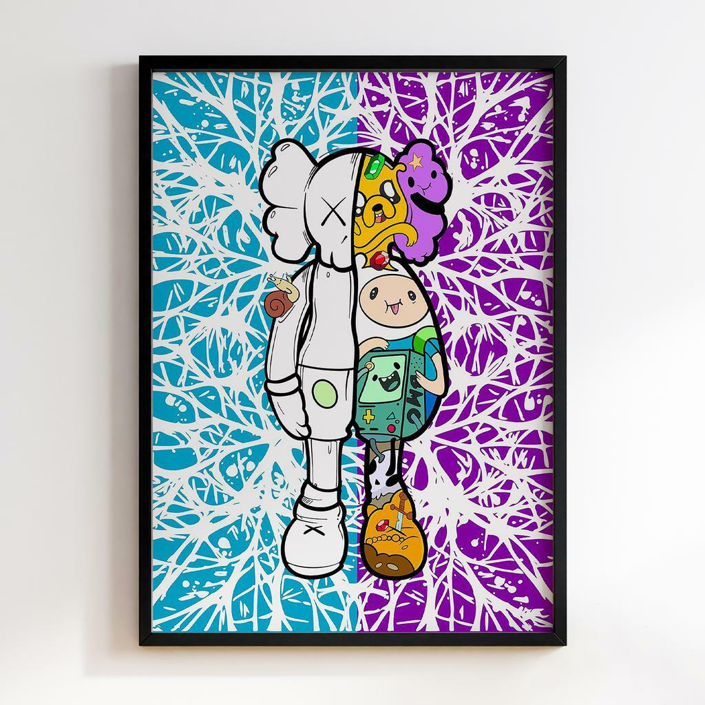 Постер Graffiti Pop-Art KAWS GPA008