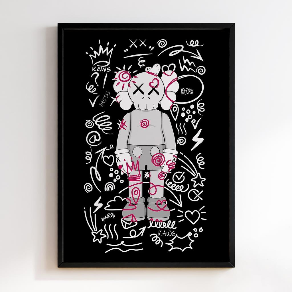 Постер Graffiti Pop-Art KAWS GPA010